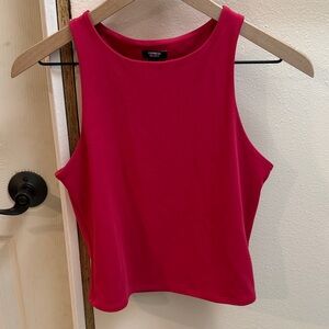 Express Women's Fuchsia Tank Top